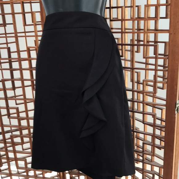 Stylish brown linen and polyester skirt size 10 from the Limited. - Picture 5 of 7
